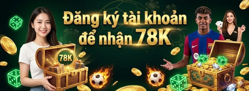 đăng ký tài khoản nhận 79k